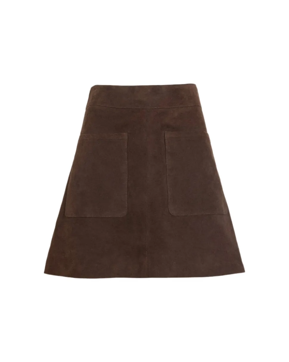Fran Skirt in Chocolate