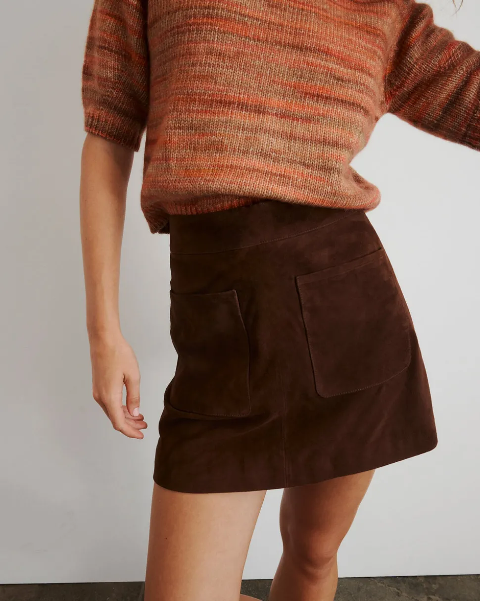 Fran Skirt in Chocolate