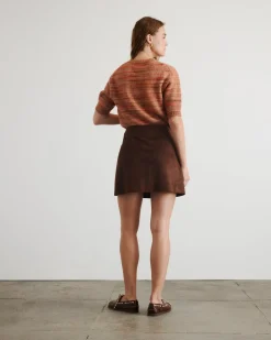 Fran Skirt in Chocolate