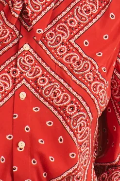 Frances Top in Aces Wild Red