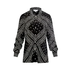 Frances Top in Aces Wild Black