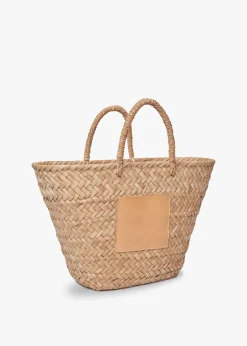 Francisca Straw Tote in Natural