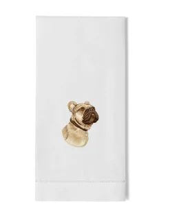 French Bulldog Hand Towel
