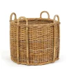 French Country Fireplace Basket