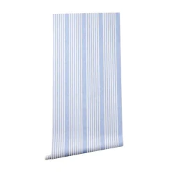French Linen Stripe Wallpaper