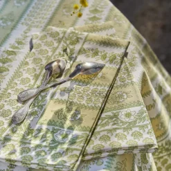 French Tablecloth Avignon Pistache