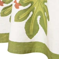 French Tablecloth Fig Red & Green