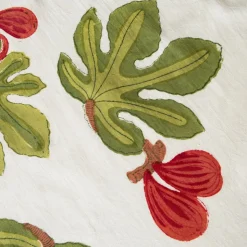 French Tablecloth Fig Red & Green
