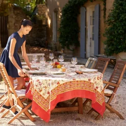 French Tablecloth Fleur des Indes