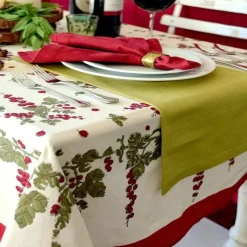 French Tablecloth Gooseberry