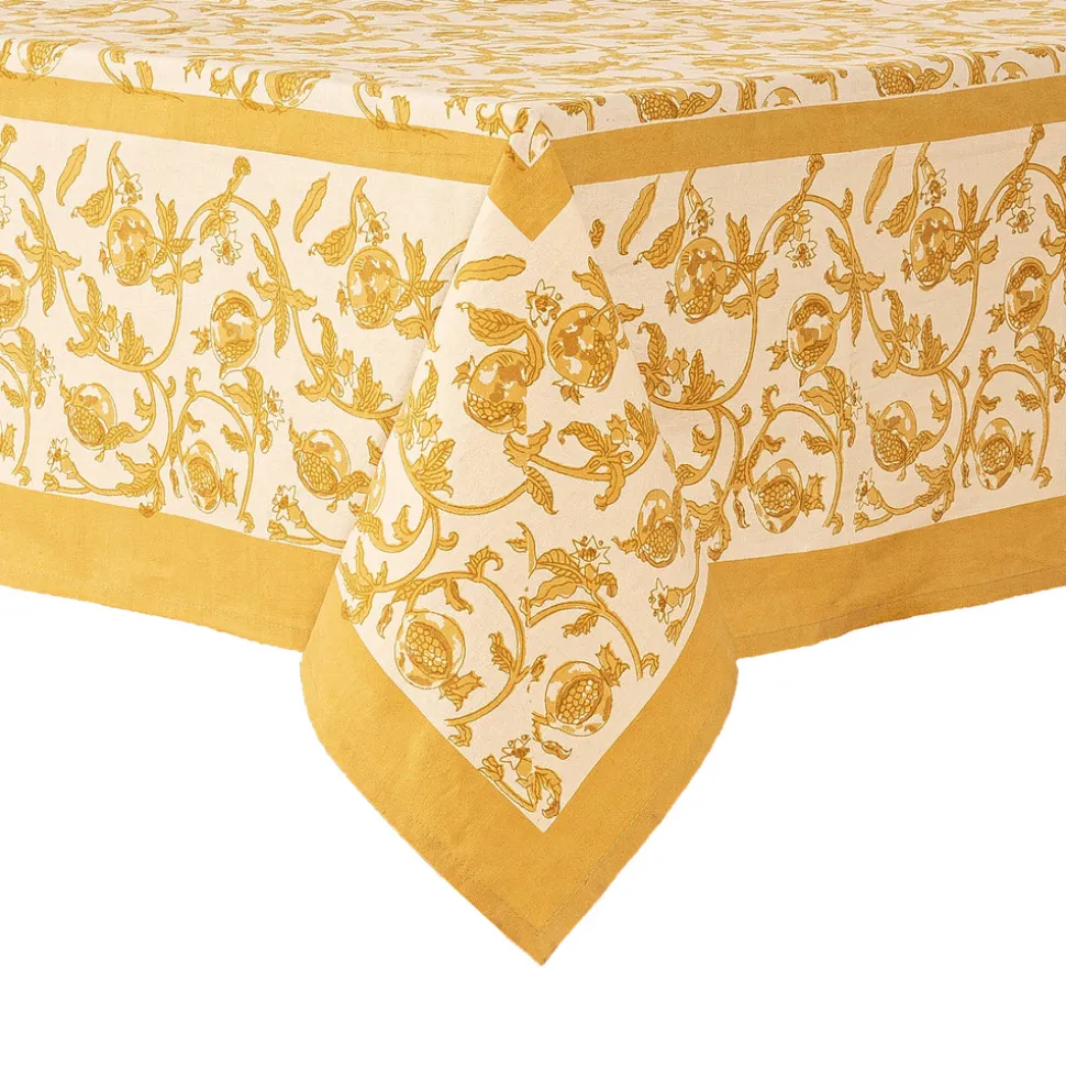 French Tablecloth Granada Mustard
