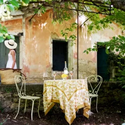 French Tablecloth Granada Mustard