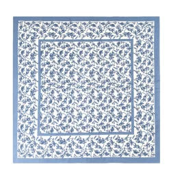 French Tablecloth Granada Cornflower Blue