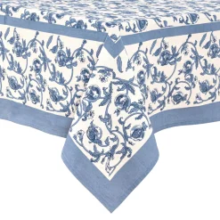 French Tablecloth Granada Cornflower Blue