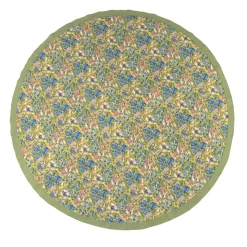 French Tablecloth Jardin Blue & Vert
