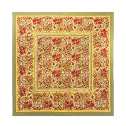 French Tablecloth Jardin Red & Green