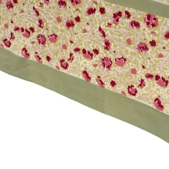 French Tablecloth Meadows Red & Green