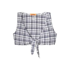 Frenchie Top in Navy White