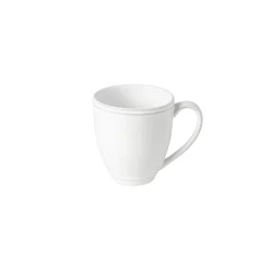 Friso Collection Mugs in White, Set of 6