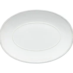 Friso Collection Oval Platter 16" in White