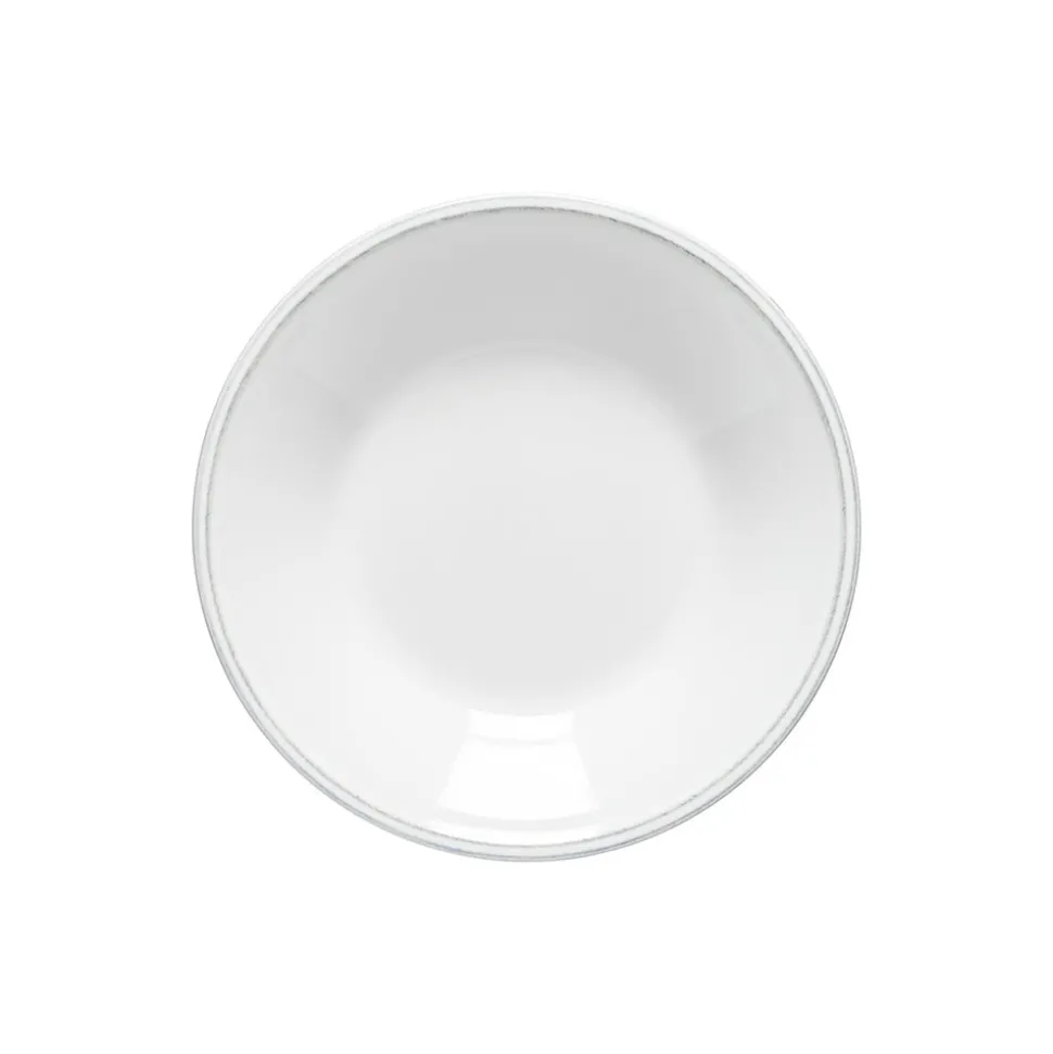 Friso Collection Pasta Plates in White, Set of 6