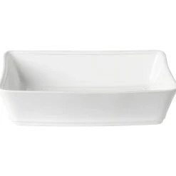 Friso Collection Rectangle Baker 14" in White