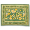 Fruit Mats in Yellow & Green, Set of 6