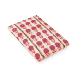 Fuchsia Daisy Suzani Crib Sheet