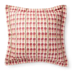 Fuchsia Daisy Suzani Pillowcases & Shams