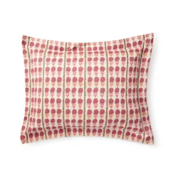 Fuchsia Daisy Suzani Pillowcases & Shams