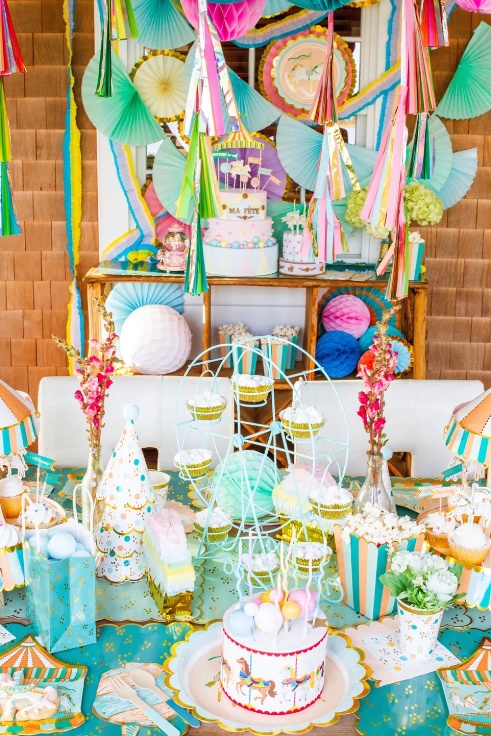 Fun Fair Cotton Candy Napkins