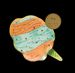 Fun Fair Cotton Candy Plate