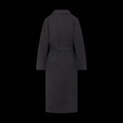 Gabriella Cashmere Coat in Black