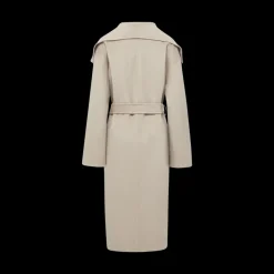 Gabriella Cashmere Coat in Oatmeal