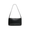 Gaia Shoulder Bag in Black & Flamma