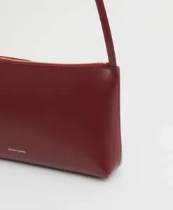Gaia Shoulder Bag in Claret
