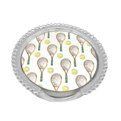 Game, Set, Match Tennis Beaded Coaster Set