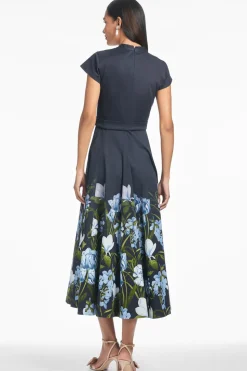 Ganika Dress in Night Sky Prima Garden