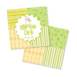 Garden Greens Milestone Cards