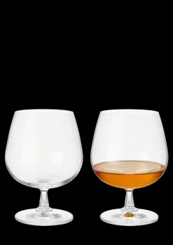 GC Brandy Glass Clear, Set of 2