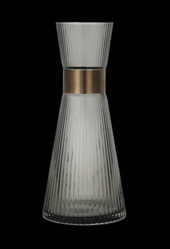 GC Nouveau Water Carafe in Smoke