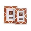 Geometric Cut Photo Frame, Set of 2