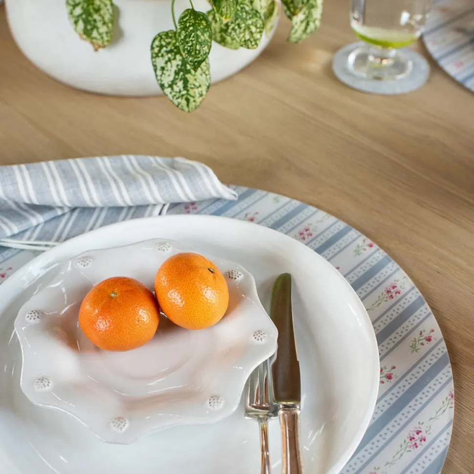 George Gray Stripe Napkin Set