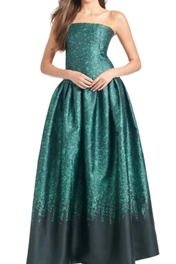 Georgina Gown in Emerald Wisteria