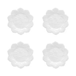 Geranium Dessert Plate 22", Set of 4
