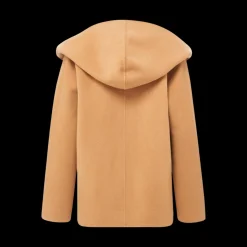 Gia Cashmere Coat in Camel