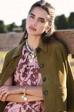 Gidget Jacket in Olive