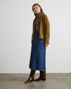 Gidget Jacket in Olive