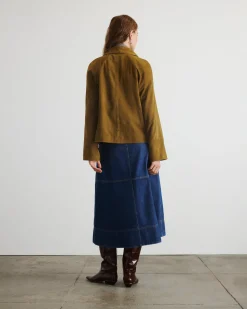 Gidget Jacket in Olive