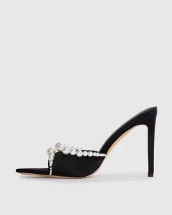 Gigi 100 in Black Satin Pearl